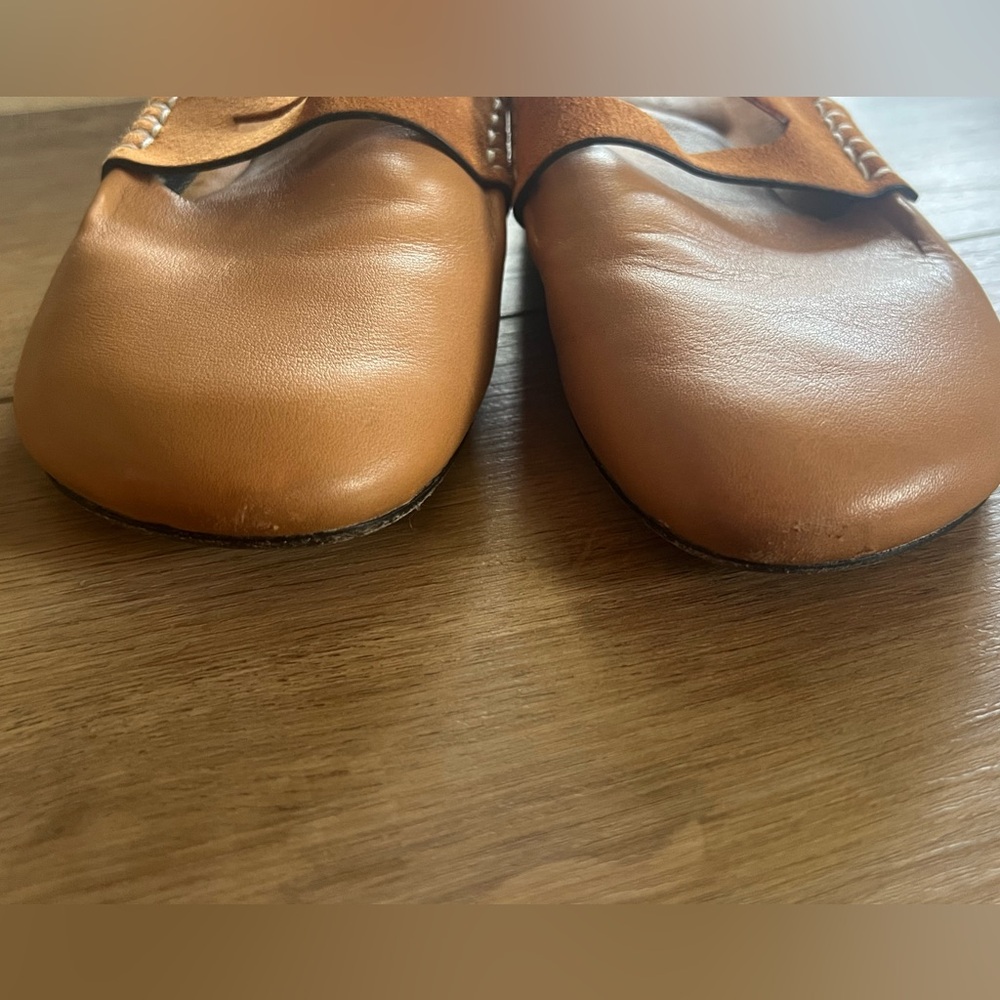 Rag & Bone Ansley Loafer Mule in Cinnamon Leather size 37.5 (US 7.5) - Picture 9 of 10